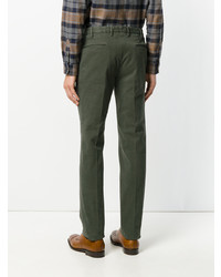 Pantalon chino olive Incotex