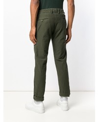 Pantalon chino olive Incotex