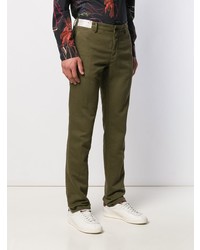 Pantalon chino olive Incotex