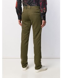 Pantalon chino olive Incotex