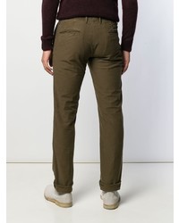 Pantalon chino olive Incotex