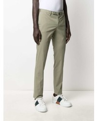 Pantalon chino olive Incotex