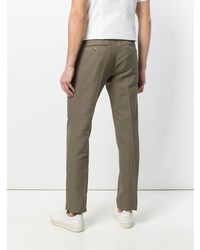 Pantalon chino olive Incotex