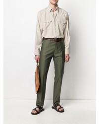 Pantalon chino olive Tom Ford