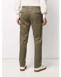 Pantalon chino olive Incotex