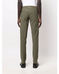 Pantalon chino olive Incotex