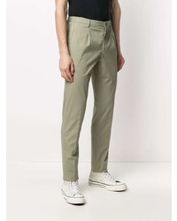 Pantalon chino olive Incotex