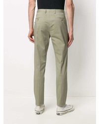 Pantalon chino olive Incotex