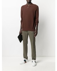 Pantalon chino olive Aspesi