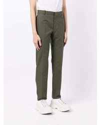 Pantalon chino olive Alexander McQueen