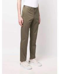 Pantalon chino olive Corneliani