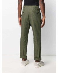 Pantalon chino olive Incotex