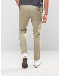 Pantalon chino olive Asos