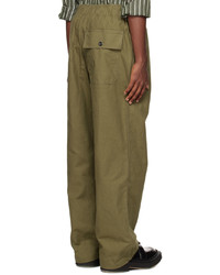 Pantalon chino olive Mhl By Margaret Howell