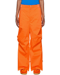 Pantalon chino orange Moncler Genius
