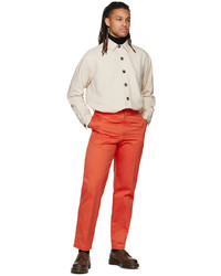 Pantalon chino orange Labrum