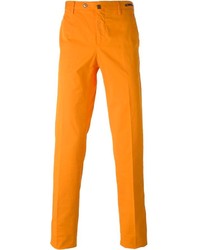 Pantalon chino orange