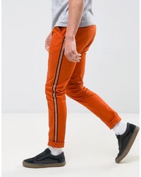 Pantalon chino orange Asos