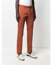 Pantalon chino orange Incotex