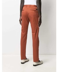 Pantalon chino orange Incotex