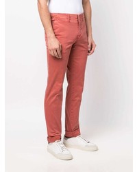 Pantalon chino orange Incotex