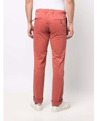 Pantalon chino orange Incotex