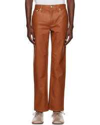 Pantalon chino orange Séfr