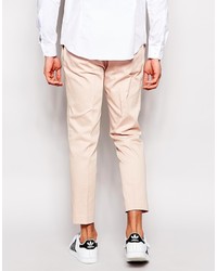 Pantalon chino rose Asos