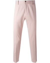 Pantalon chino rose Dolce & Gabbana