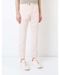 Pantalon chino rose