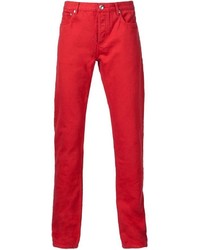Pantalon chino rouge A.P.C.