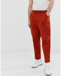 Pantalon chino rouge ASOS DESIGN