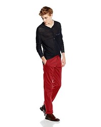 Pantalon chino rouge Boss Orange