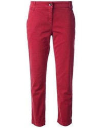 Pantalon chino rouge Dolce & Gabbana