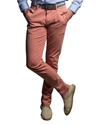 Pantalon chino rouge ELFLAMENCO