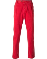 Pantalon chino rouge Etro
