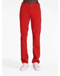 Pantalon chino rouge BOSS