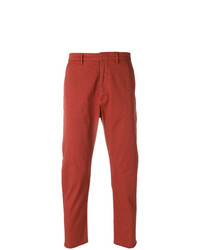 Pantalon chino rouge Pence