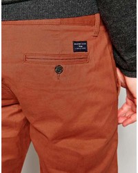 Pantalon chino tabac Selected