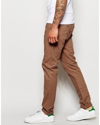 Pantalon chino tabac Weekday