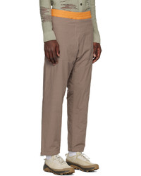 Pantalon chino tabac RANRA