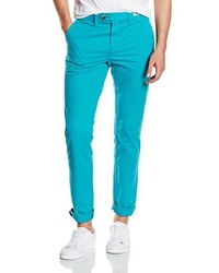 Pantalon chino turquoise Tommy Hilfiger