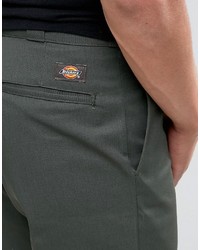 Pantalon chino vert foncé Dickies