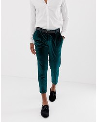 Pantalon chino vert foncé ASOS DESIGN
