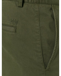 Pantalon chino vert foncé AMI Alexandre Mattiussi