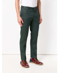 Pantalon chino vert foncé Etro