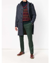 Pantalon chino vert foncé Etro