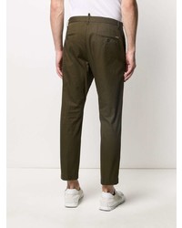 Pantalon chino vert foncé DSQUARED2