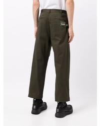 Pantalon chino vert foncé Izzue