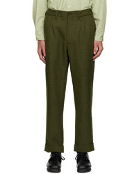 Pantalon chino vert foncé Engineered Garments